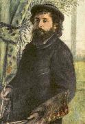 Pierre-Auguste Renoir Portrait of Claude Monet, oil painting